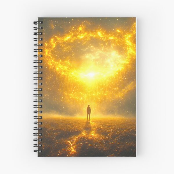 Item preview, Cinematic Art: A Wanderer Amidst Golden Aura 9 designed and sold by Gryfonarts.