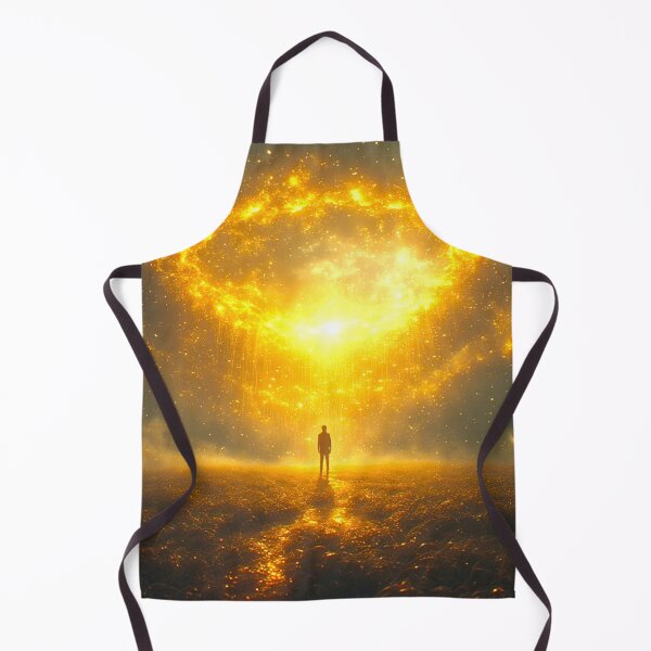 Item preview, Cinematic Art: A Wanderer Amidst Golden Aura 9 designed and sold by Gryfonarts.