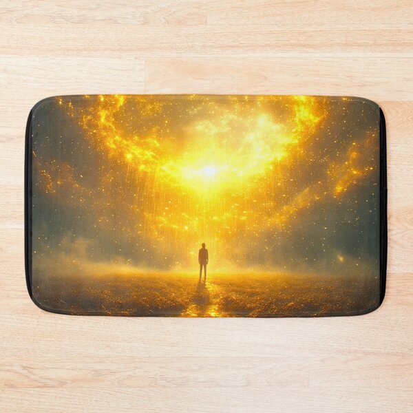 Item preview, Cinematic Art: A Wanderer Amidst Golden Aura 9 designed and sold by Gryfonarts.