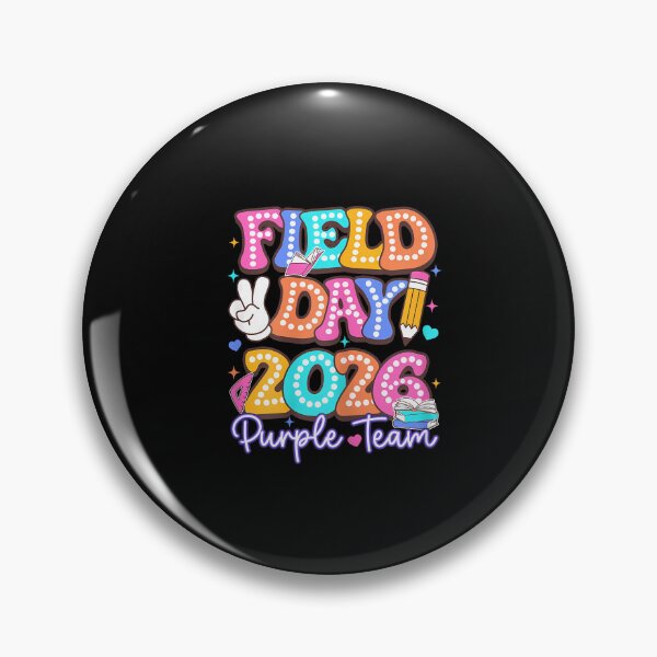 Item preview, Field Day 2026 Purple Team Color Trip Game Teacher Student designed and sold by irifine.