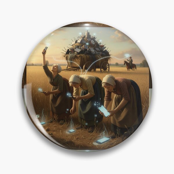 Item preview, The Gleaners of the Digital Age designed and sold by SammyMorry.