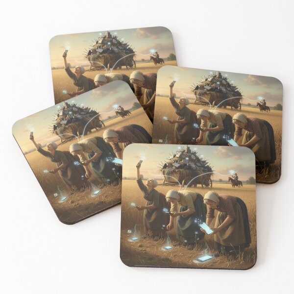 Item preview, The Gleaners of the Digital Age designed and sold by SammyMorry.