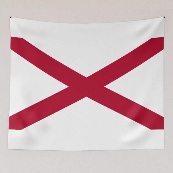 Item preview, Alabama State Flag - Heart of Dixie & St. Andrew's Cross Pride designed and sold by NTGUILTY.