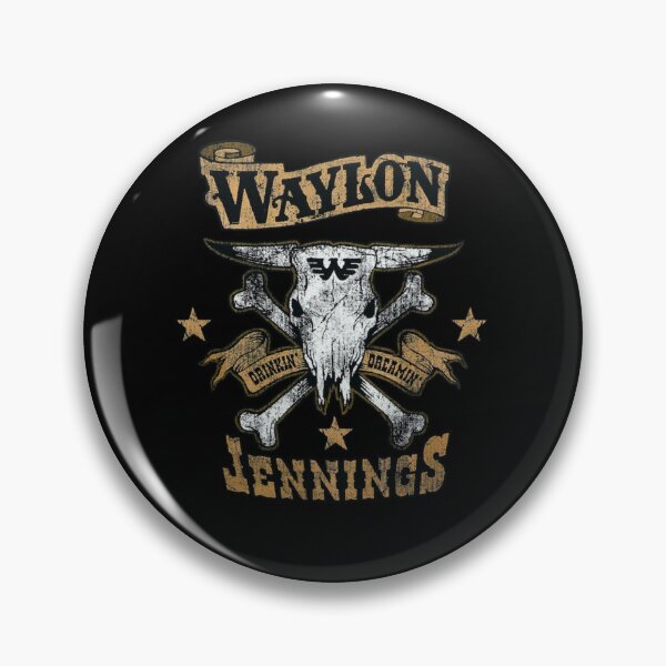 Item preview, Waylon Jennings Logo Design  designed and sold by Louliloulita.