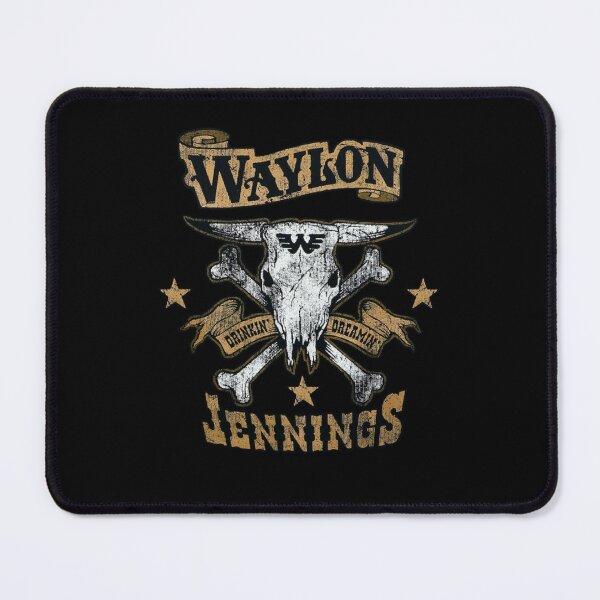 Item preview, Waylon Jennings Logo Design designed and sold by Louliloulita.