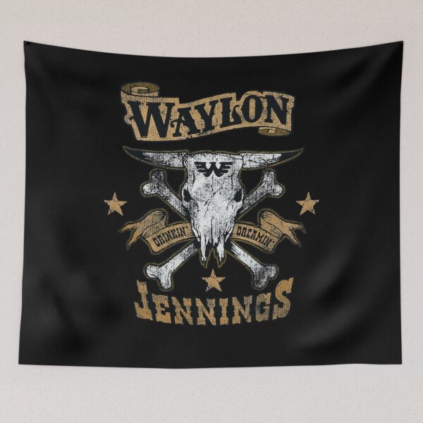 Item preview, Waylon Jennings Logo Design  designed and sold by Louliloulita.