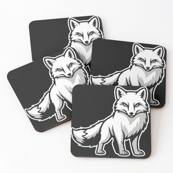 Item preview, Arctic White Arctic Fox Logo Animal Nature designed and sold by PixelStudioBe.