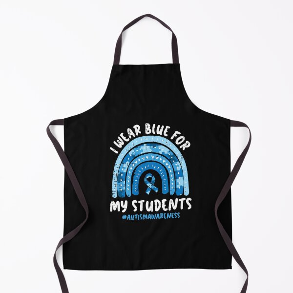 Item preview, Autism Teacher I Wear Blue For Students Asd Awareness Women designed and sold by irifine.