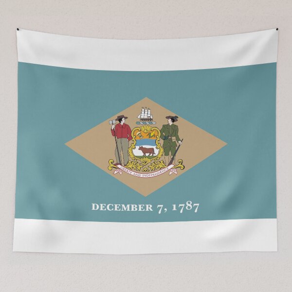 Item preview, Delaware State Flag - The First State & Colonial Heritage Pride designed and sold by NTGUILTY.