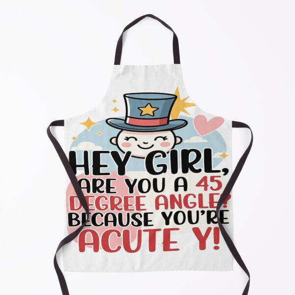 Item preview, Hey Girl Are You A 45 Degree Angle Acute-y Math Pun T-Shirt designed and sold by Sushikidsntoddlers.