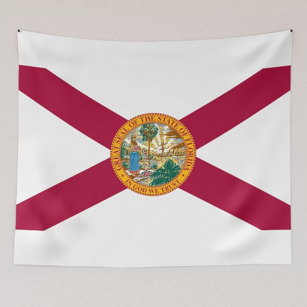 Item preview, Florida State Flag - Sunshine State & In God We Trust Pride designed and sold by NTGUILTY.
