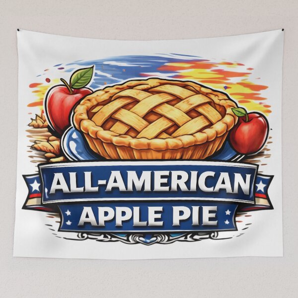 Item preview, Freshly Baked Freedom - American Pie Illustration designed and sold by DrukNaStyl.