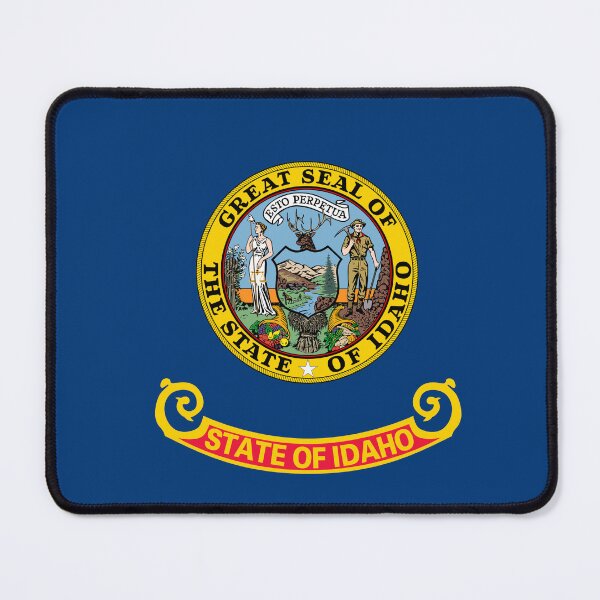 Item preview, Idaho State Flag - Gem State & Esto Perpetua Heritage designed and sold by NTGUILTY.