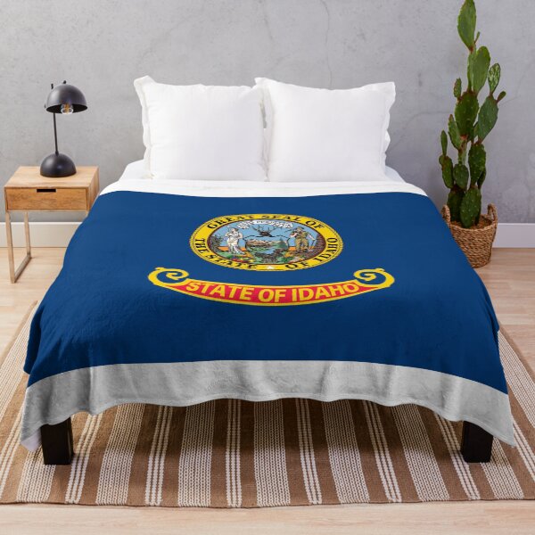 Item preview, Idaho State Flag - Gem State & Esto Perpetua Heritage designed and sold by NTGUILTY.
