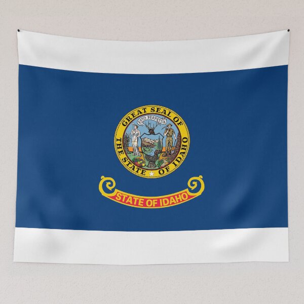 Item preview, Idaho State Flag - Gem State & Esto Perpetua Heritage designed and sold by NTGUILTY.