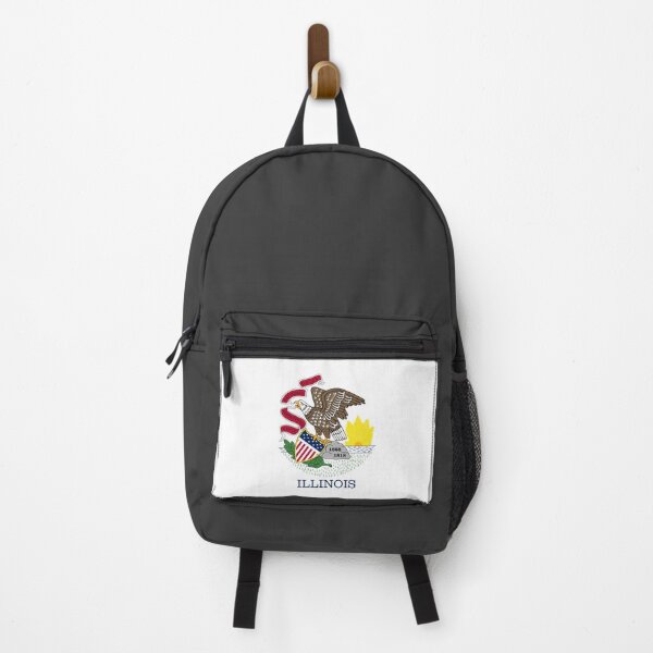 Item preview, Illinois State Flag - Land of Lincoln & Prairie Pride Heritage designed and sold by NTGUILTY.