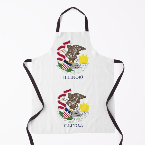 Item preview, Illinois State Flag - Land of Lincoln & Prairie Pride Heritage designed and sold by NTGUILTY.