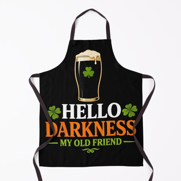 Item preview, Hello Darkness My Old Friend St Patricks Day designed and sold by BingyBongoArt.