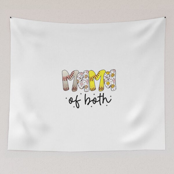 Item preview, Mama Of Both Baseball Softball Mom Women Mother'S Day designed and sold by irifine.