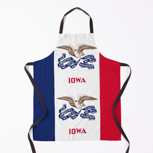 Item preview, Iowa State Flag - Hawkeye State & Liberty Pride Heritage designed and sold by NTGUILTY.