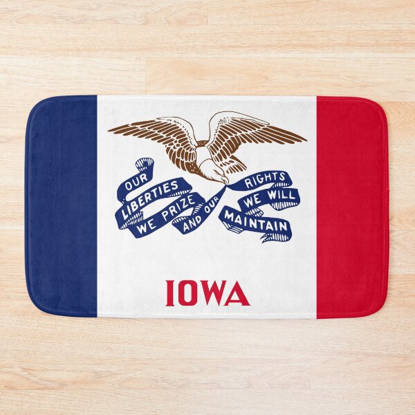 Item preview, Iowa State Flag - Hawkeye State & Liberty Pride Heritage designed and sold by NTGUILTY.