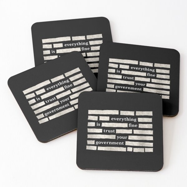 Item preview, Everything Is Fine Trust Your Government designed and sold by CLOUDYMOODS.
