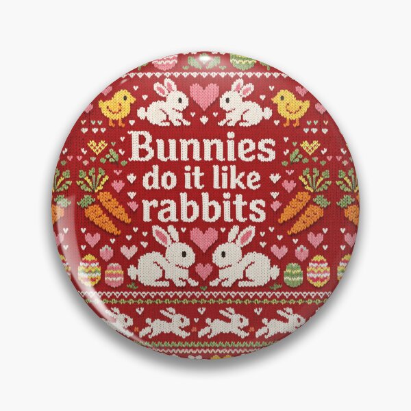 Item preview, Bunnies Do It Like Rabbits Funny Saying designed and sold by Mauswohn.