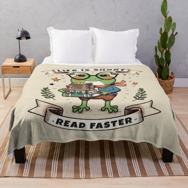 Item preview, Life Is Short, Read Faster designed and sold by Scaryzz.