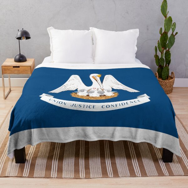 Item preview, Louisiana State Flag - Pelican State & Mardi Gras Heritage Pride designed and sold by NTGUILTY.