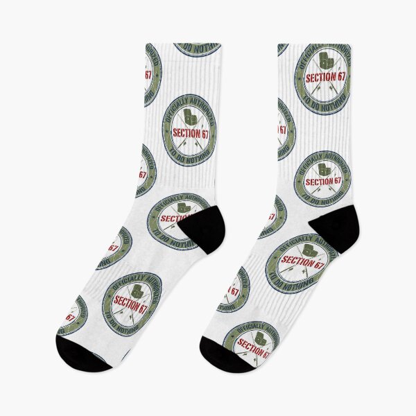Item preview, Section 67 Officially Authorized To Do Nothing - Retirement Age 67 Gift designed and sold by Luminari Creations.