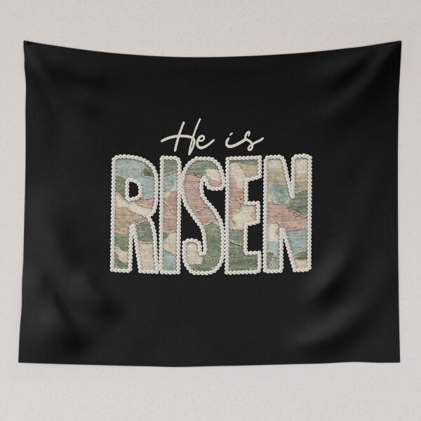 Item preview, He is Risen Camo Pearl designed and sold by Szekeresrenato.