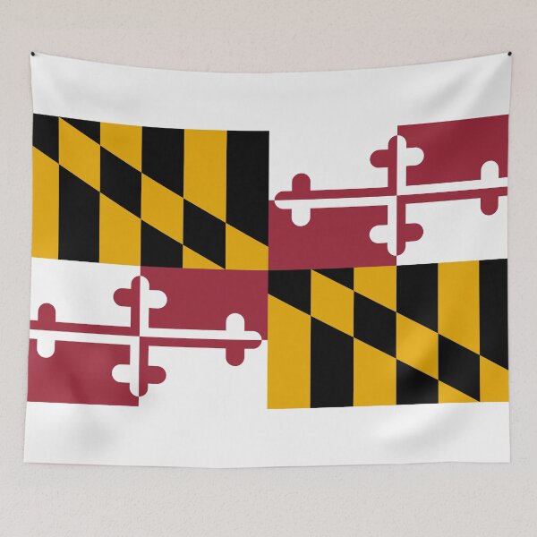 Item preview, Maryland State Flag - Old Line State & Calvert Cross Pride designed and sold by NTGUILTY.