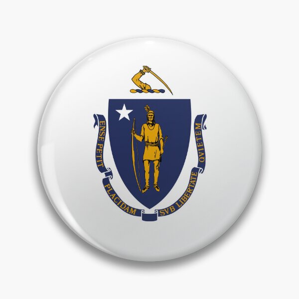 Item preview, Massachusetts State Flag - Bay State & Liberty Heritage Pride designed and sold by NTGUILTY.