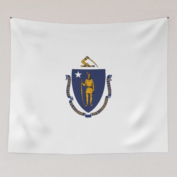 Item preview, Massachusetts State Flag - Bay State & Liberty Heritage Pride designed and sold by NTGUILTY.