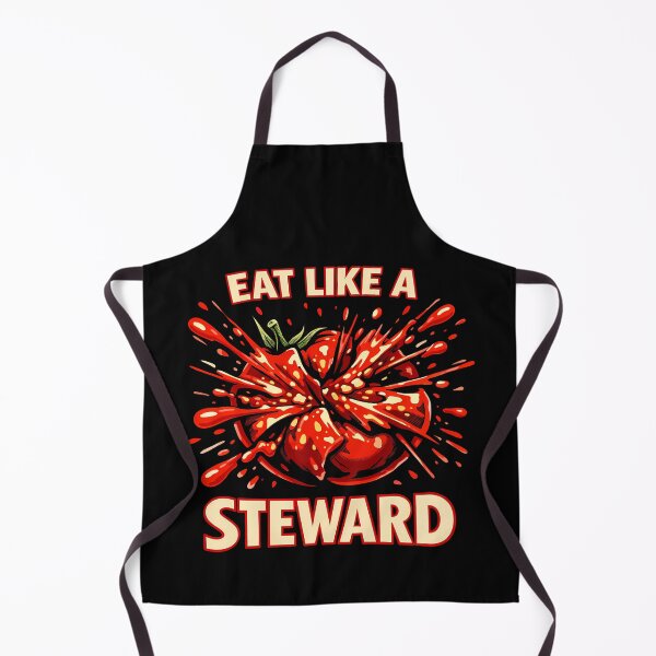 Item preview, Eat Like A Steward Bursting Tomato designed and sold by agearb.