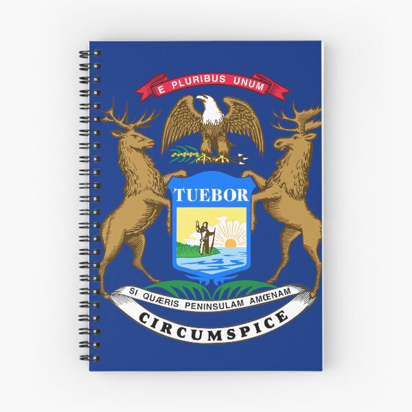 Item preview, Michigan State Flag - Great Lakes State & Motor City Pride designed and sold by NTGUILTY.