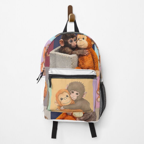 Item preview, In My Punch Era Cute Baby Monkey And Plush Toy  designed and sold by colornatics.