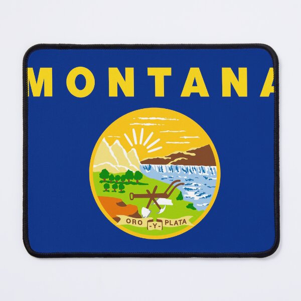 Item preview, Montana State Flag - Treasure State & Big Sky Country Pride designed and sold by NTGUILTY.