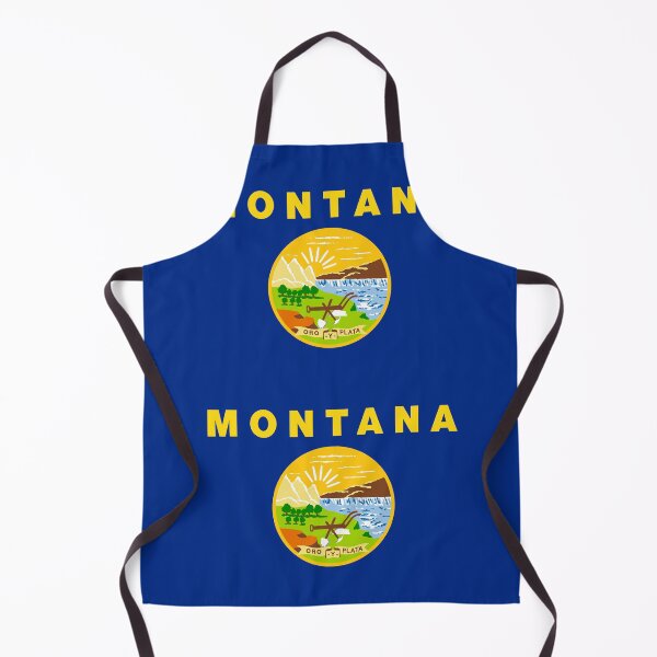 Item preview, Montana State Flag - Treasure State & Big Sky Country Pride designed and sold by NTGUILTY.