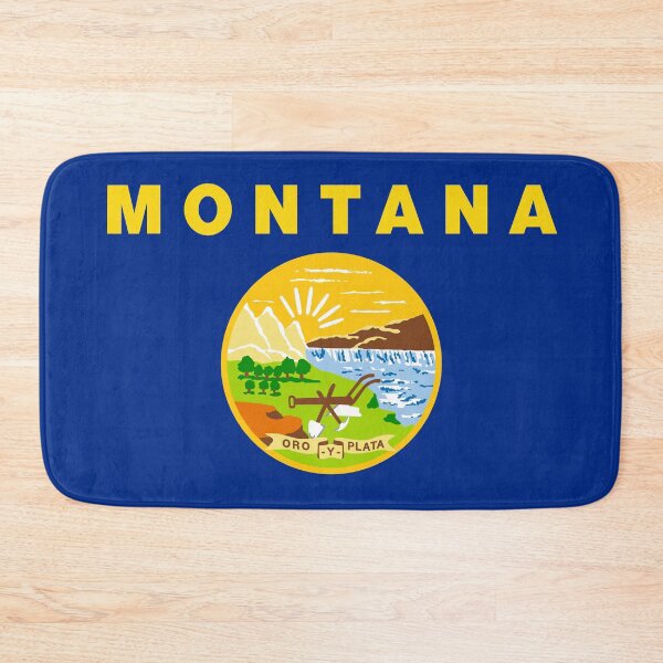 Item preview, Montana State Flag - Treasure State & Big Sky Country Pride designed and sold by NTGUILTY.