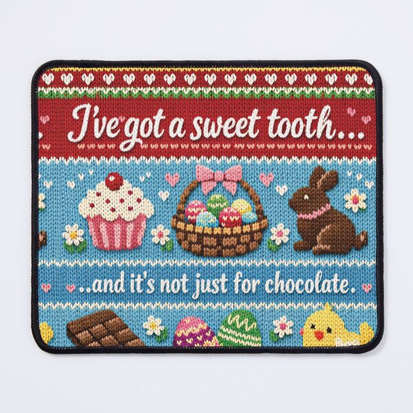 Item preview, Sweet Tooth Not Just For Chocolate saying designed and sold by Mauswohn.