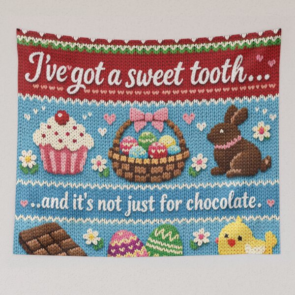 Item preview, Sweet Tooth Not Just For Chocolate saying designed and sold by Mauswohn.