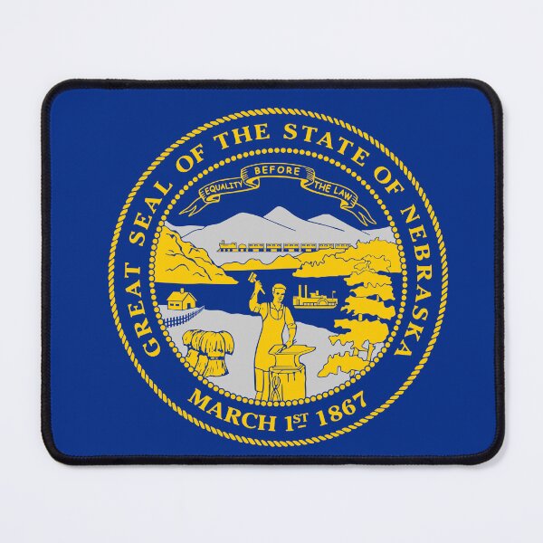 Item preview, Nebraska State Flag - Cornhusker State & Equality Pride designed and sold by NTGUILTY.