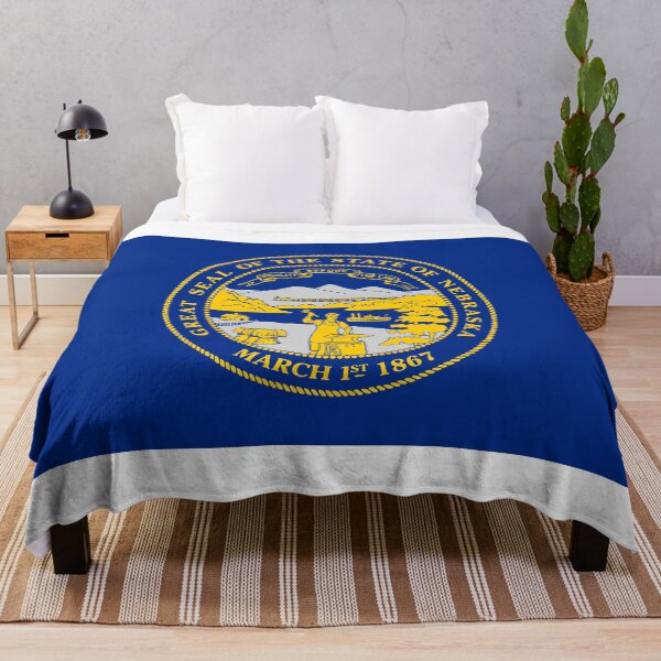 Item preview, Nebraska State Flag - Cornhusker State & Equality Pride designed and sold by NTGUILTY.