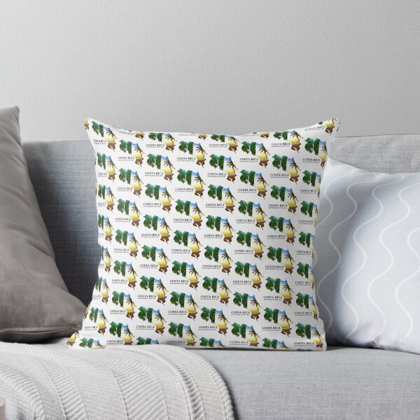 Item preview, Costa Rica Map Ecotourism and Pura Vida Nature Art designed and sold by AbulailArt.