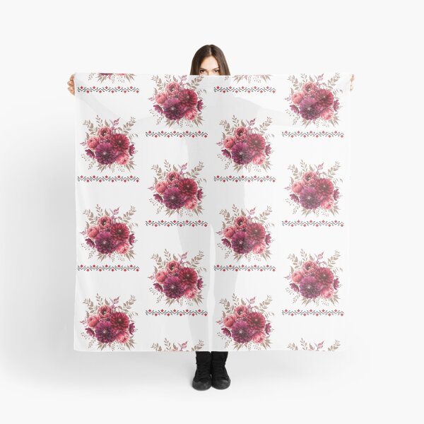 Item preview, Flowers folk style design designed and sold by Newprojectart.