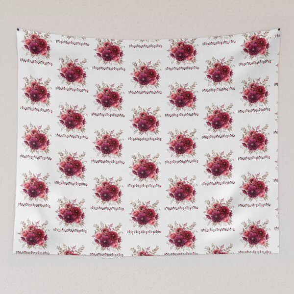 Item preview, Flowers folk style design designed and sold by Newprojectart.