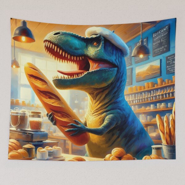 Item preview, Baguette T-Rex designed and sold by TrexAmbassador.