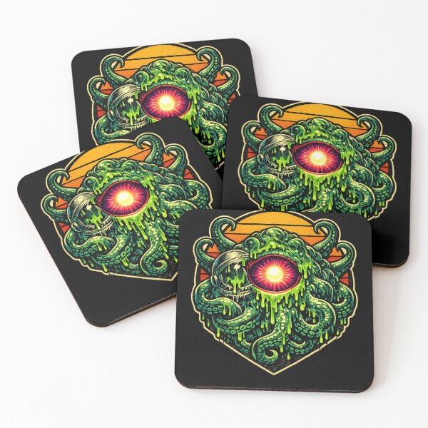 Item preview, Lovecraftian Cosmic Horror Astronaut Monster designed and sold by Pawsome Quotes.