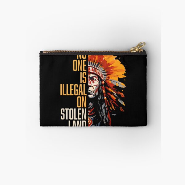 Item preview, NO ONE IS ILLEGAL ON STOLEN LAND - Indigenous Rights Advocate designed and sold by Joneneee.